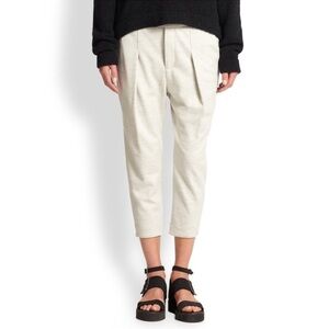 Helmut Lang Felsic Slouchy Cropped Sonar Wool 2 Pant
